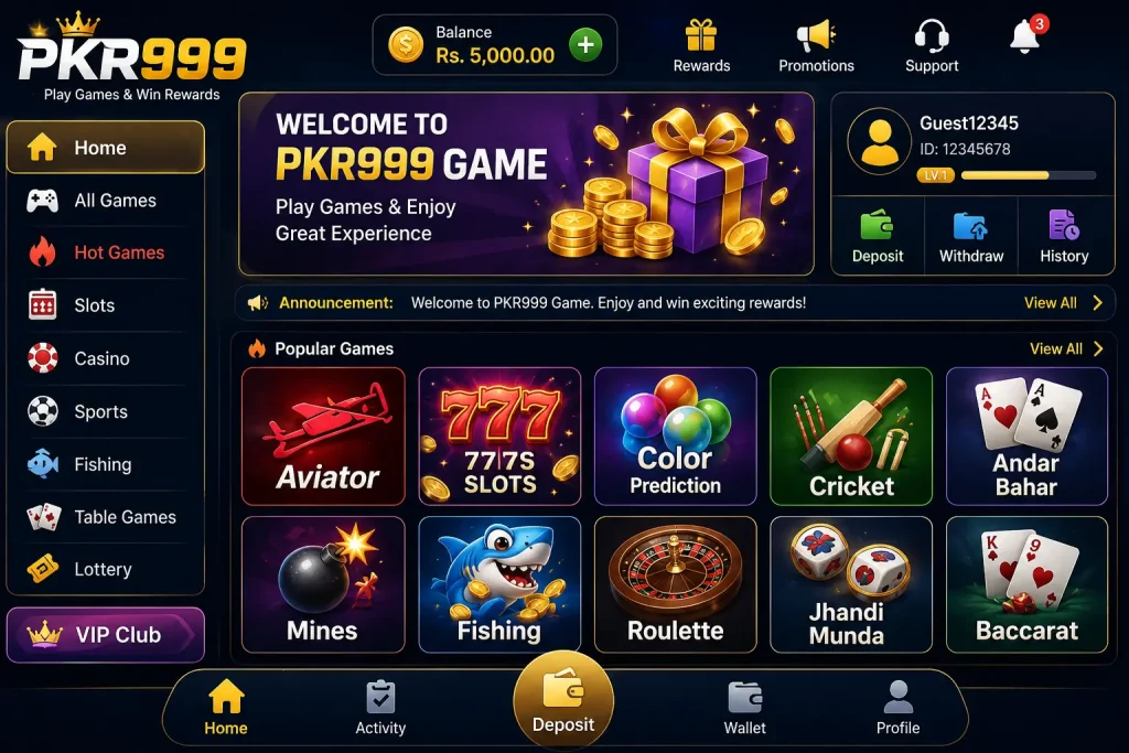 PKR999 Game