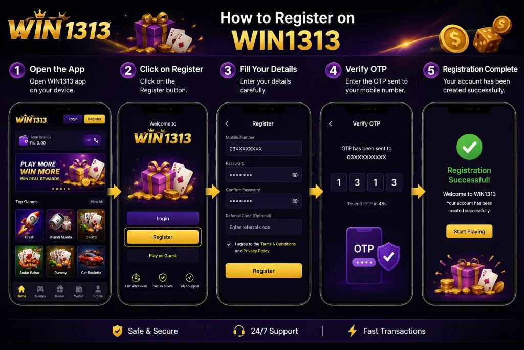 Win1313 game
